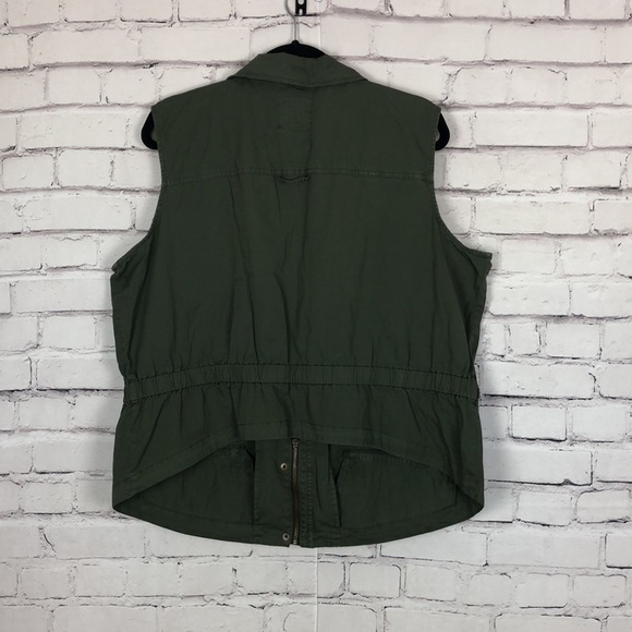 Rachel Hollis sleeveless green vest jacket size XL - Picture 5 of 8